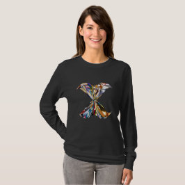 Snygg X Brev T Shirt