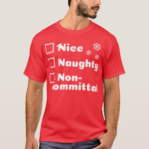 Snygg, ynkrygg jul, ej bindande t shirt