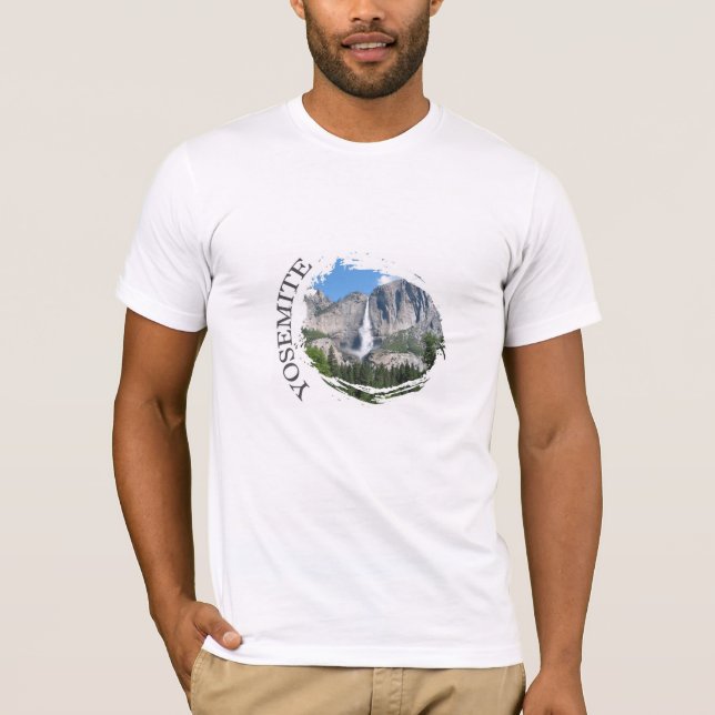 Snygg Yosemite T-shirt! Tee (Framsida)