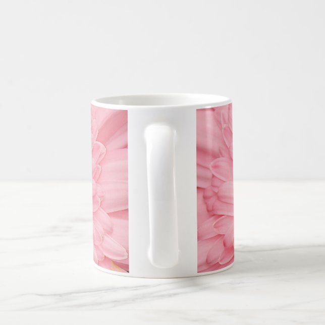 Snygg zinkblomma av rosa kaffemugg (Handtag)