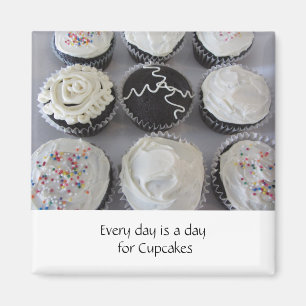 Snygga Cupcakes Med Text Magnet