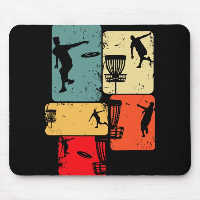 Snygga discgolfdesigner och presentidéer Discgolf  Musmatta (Framsidan)