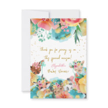 Snygga djur utan Bloom Flicka Shower