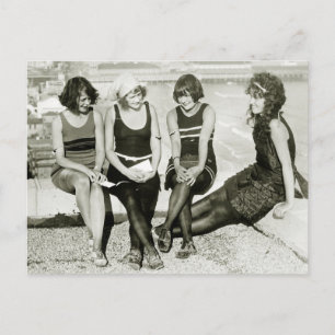 Snygga flickor, 1920-talet vykort