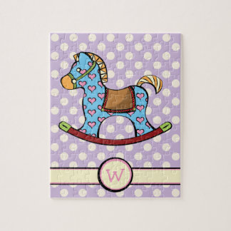 Snygga hörn Rocking Horse Puzzle Pussel