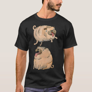 Snygga hundar som gör några coola hundtrick t shirt