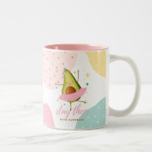 Snygga Kawaii Avokado Ballerina Förinta Dem