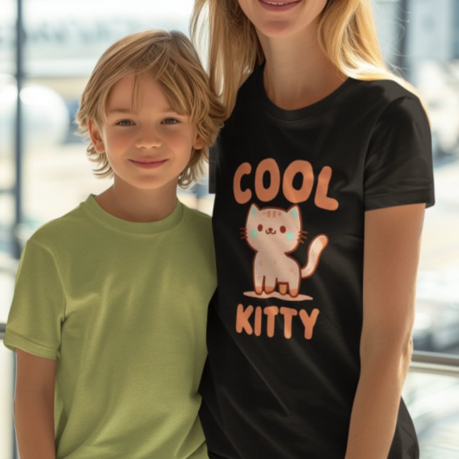 Snygga Kitty T Shirt (Cool Kitty T-Shirt)