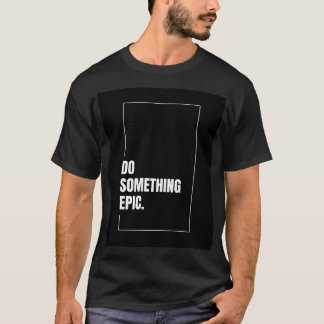 snygga män svart t-shirt