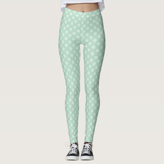 Snygga mönstrade leggings (Framsida)