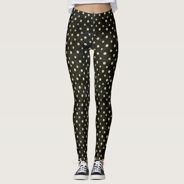 Snygga mönstrade leggings (Framsida)
