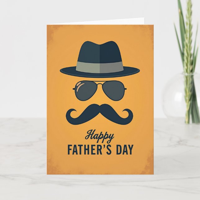 Snygga Pappas Dag Kort (Framsida)