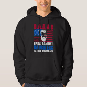 Snygga Pappor Mot Döttrar Dating Demokrati Hoodie