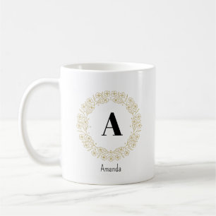 Snygga Romantic Vår Girly Flowers Kaffemugg