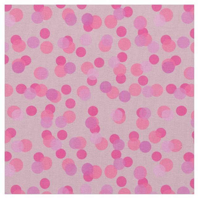 snygga rosa prickar tyg (Närbild)
