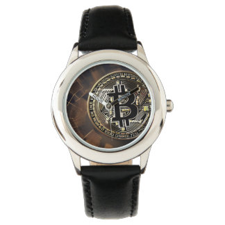 Snygga samlare Bitcoin Watch Armbandsur