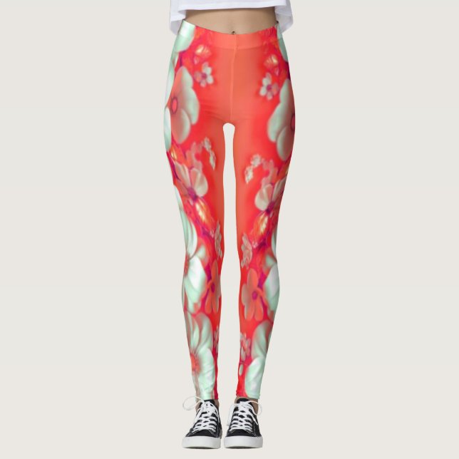 Snygga skräddarsydda leggings (Framsida)