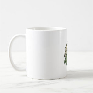Snygga solglasögon Sköldpadda Vintage Vector Desig Kaffemugg