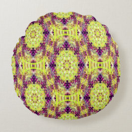 Snygga sommarflugor... rund kudde