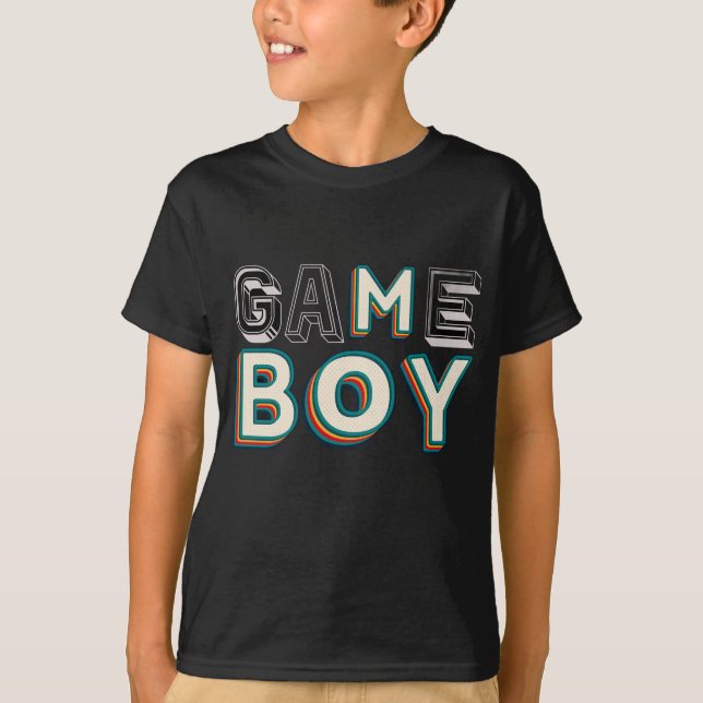 Snygga teckensnitt Grafik Barn T Shirt (Framsida)