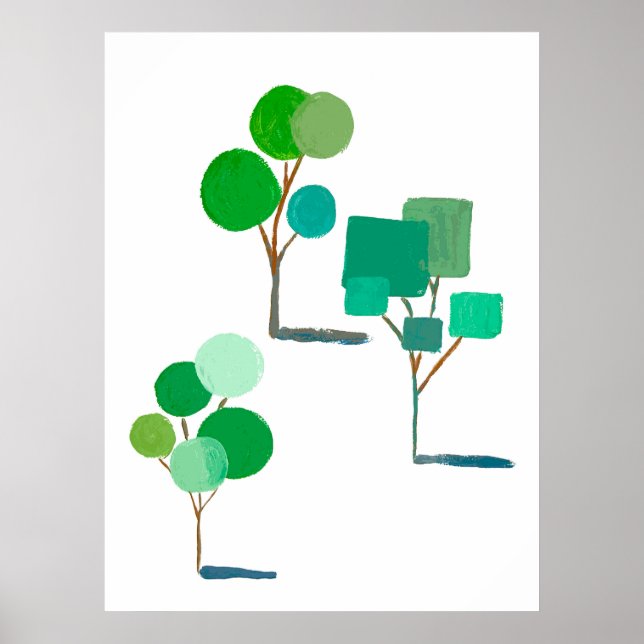 Snygga Träd Poster (Framsidan)