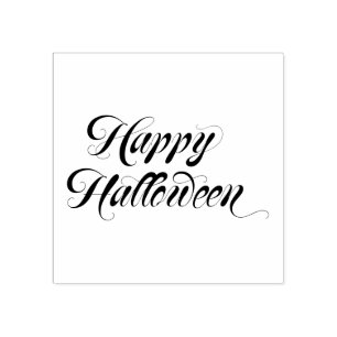 Snygga Typsnitt Gott Halloween Stämpel