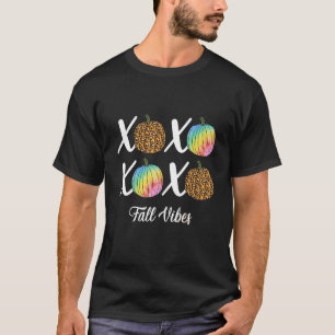 Snygga XO XO Höststämning Kärlek Höst Y' All Illus T Shirt