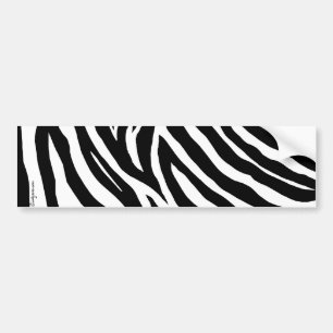 Snygga Zebrastreck Krockklistermärke Bildekal