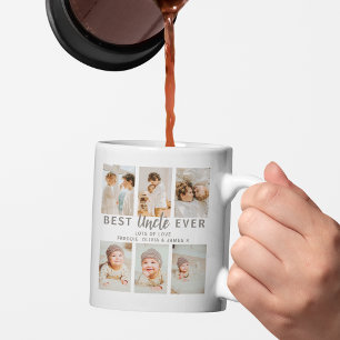 Snyggaste bästa farbror någonsin 6 bilder  kaffemugg