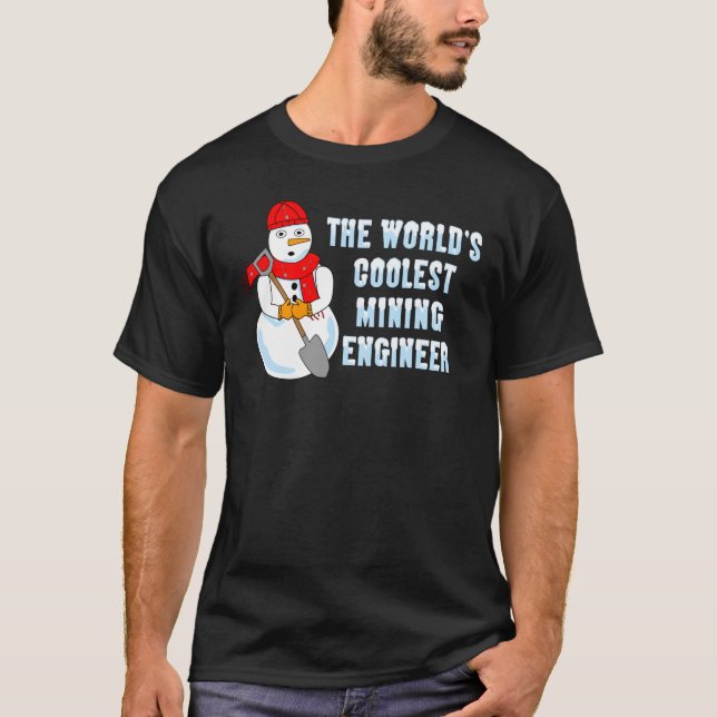 Snyggaste gruvingenjörsnman t shirt (Framsida)