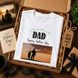 Snyggaste pappa någonsin Retro solnedgång fars dag T Shirt