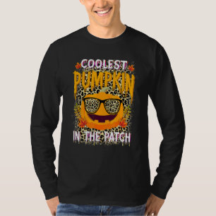 Snyggaste pumpen i lappen Halloween pojkar flickor T Shirt
