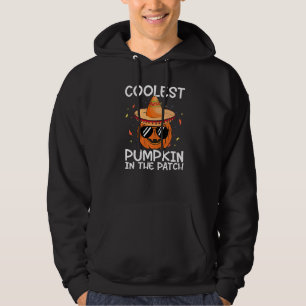 Snyggaste pumpen i lappen småpojkar Halloween Hoodie