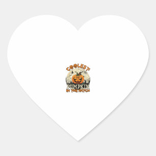 Snyggaste Pumpkin Patch Solglasögon Häxa Hatt Hall Hjärtformat Klistermärke