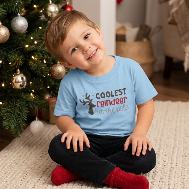 Snyggaste renen vid julpolen t shirt (Skapare uppladdad)