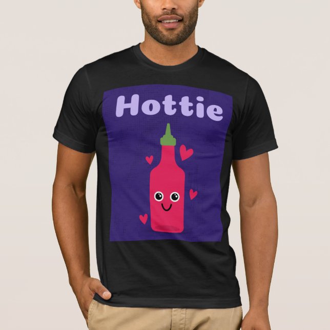 SNYGGING FUNNY HETT SAUCE T-SHIRT (Framsida)