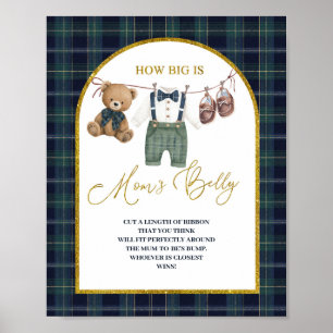 Snygging lite gentleman Hur Stor Är Mamma Mage Poster