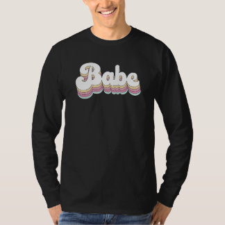 Snygging Retro Brud Brudtärna Möhippa Fest T Shirt