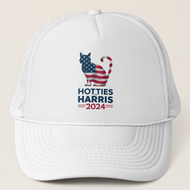 Snyggingar För Harris 2024 Kattdamer Kamala Harris Keps (Framsida)