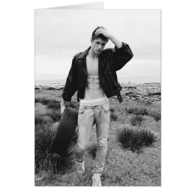 Snyggingt lägenhetdäck hälsningskort (Framsidan)