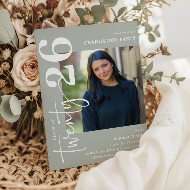 Snyggt 225-fotoStudentfest Inbjudningar (Skapare uppladdad)