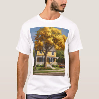 "Snyggt 2D vektorillustration T-Shirt - Unik G