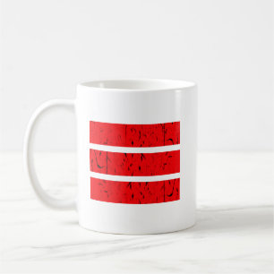 Snyggt 3-radigt symbol Enhetlighet & Harmoni Fär Kaffemugg