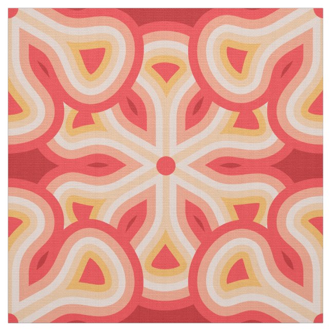 Snyggt 60s 70-talsväv tyg (Provkarta)