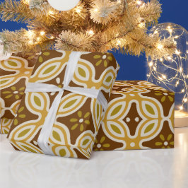 Snyggt 70-talets vintage-gåva presentpapper