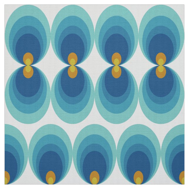 snyggt 70s 60s bakväv av mod tyg (Provkarta)