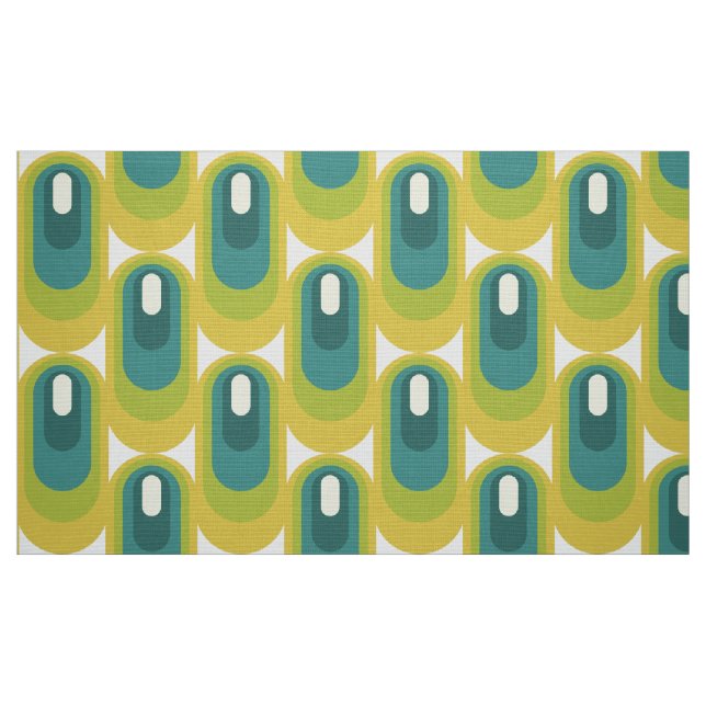 snyggt 70s bakväv av mod tyg (Fat Quarter)