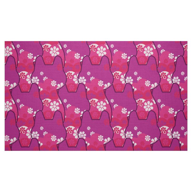 snyggt 70s - kattkattväv- mod tyg (Fat Quarter)