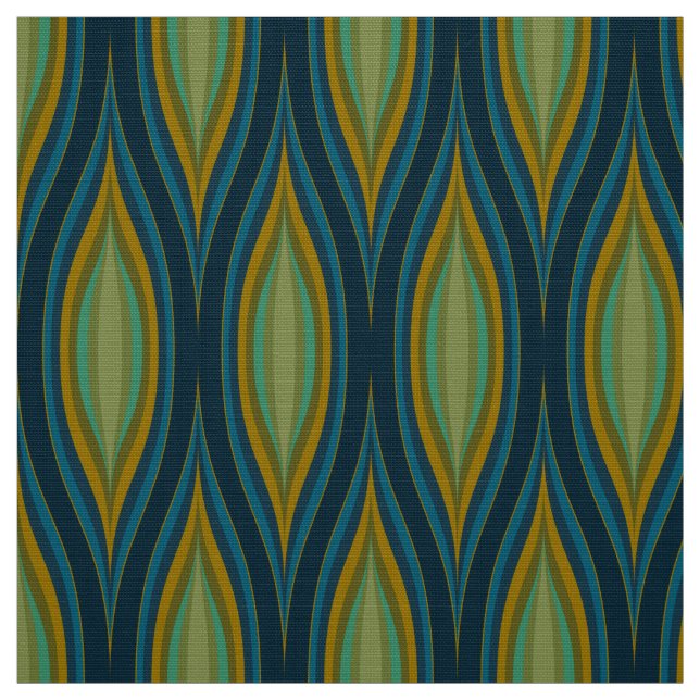 snyggt 70s-Modets återväv Tyg (Provkarta)