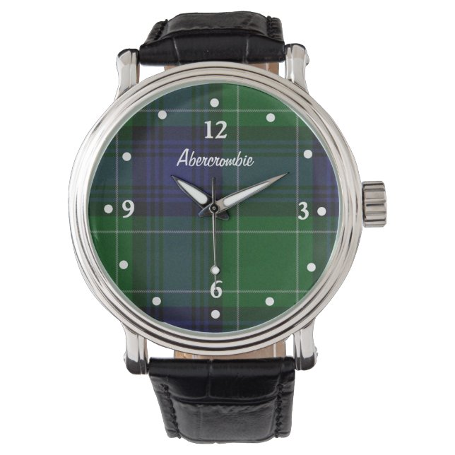Snyggt Abercrombie Play Faced Anpassningsbar Watch Armbandsur (Framsida)